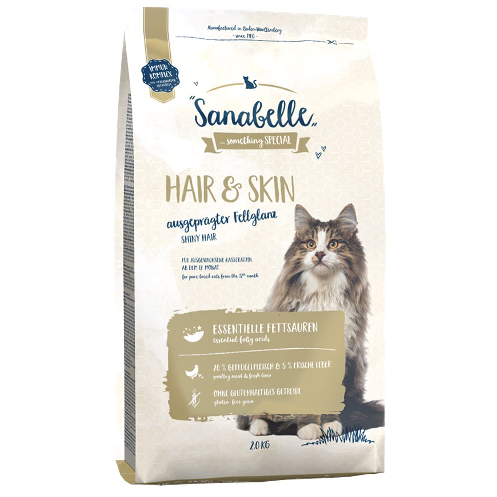 'BUNDLE DEAL': Sanabelle Hair & Skin Dry Cat Food