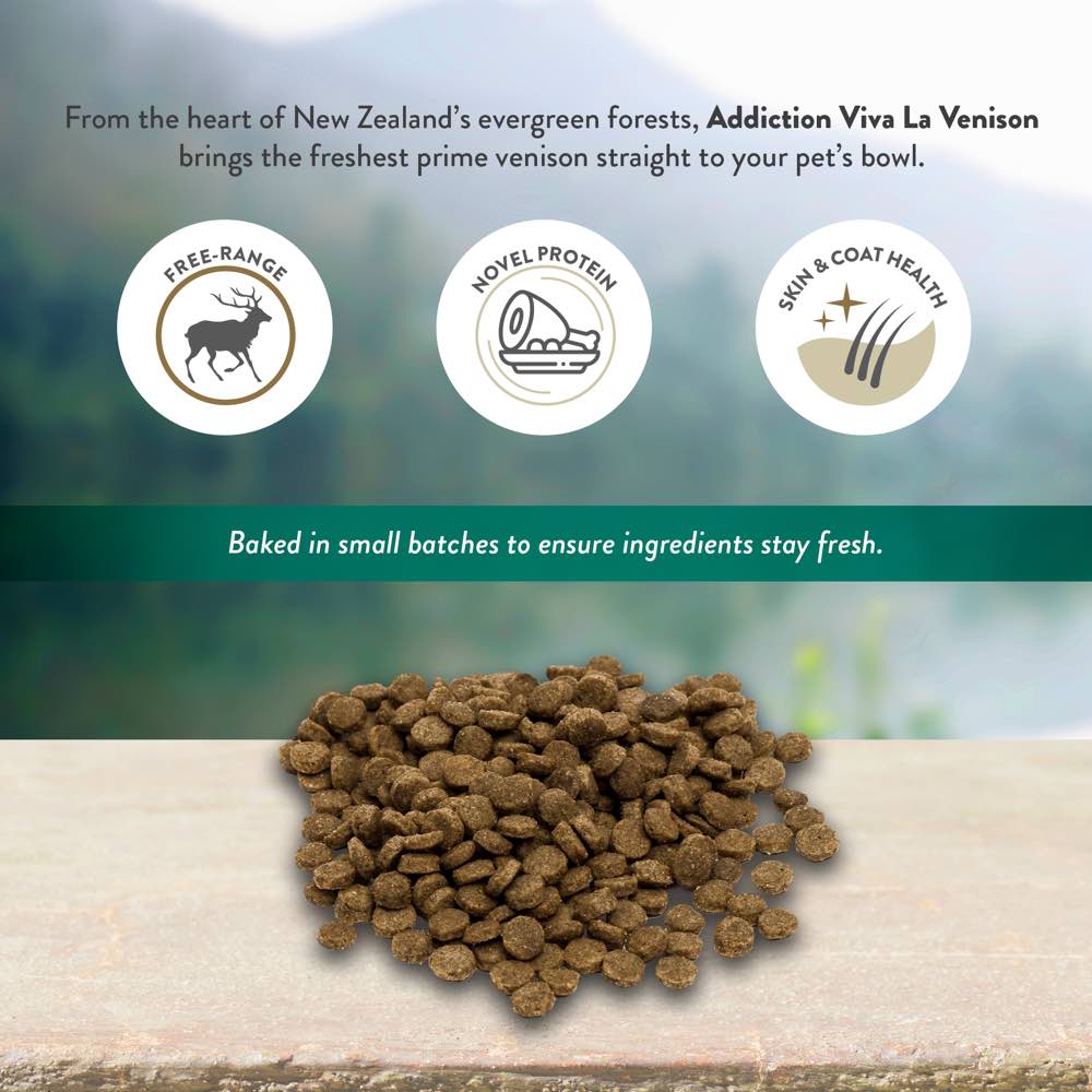 Addiction Viva La Venison Grain-Free Dry Cat Food