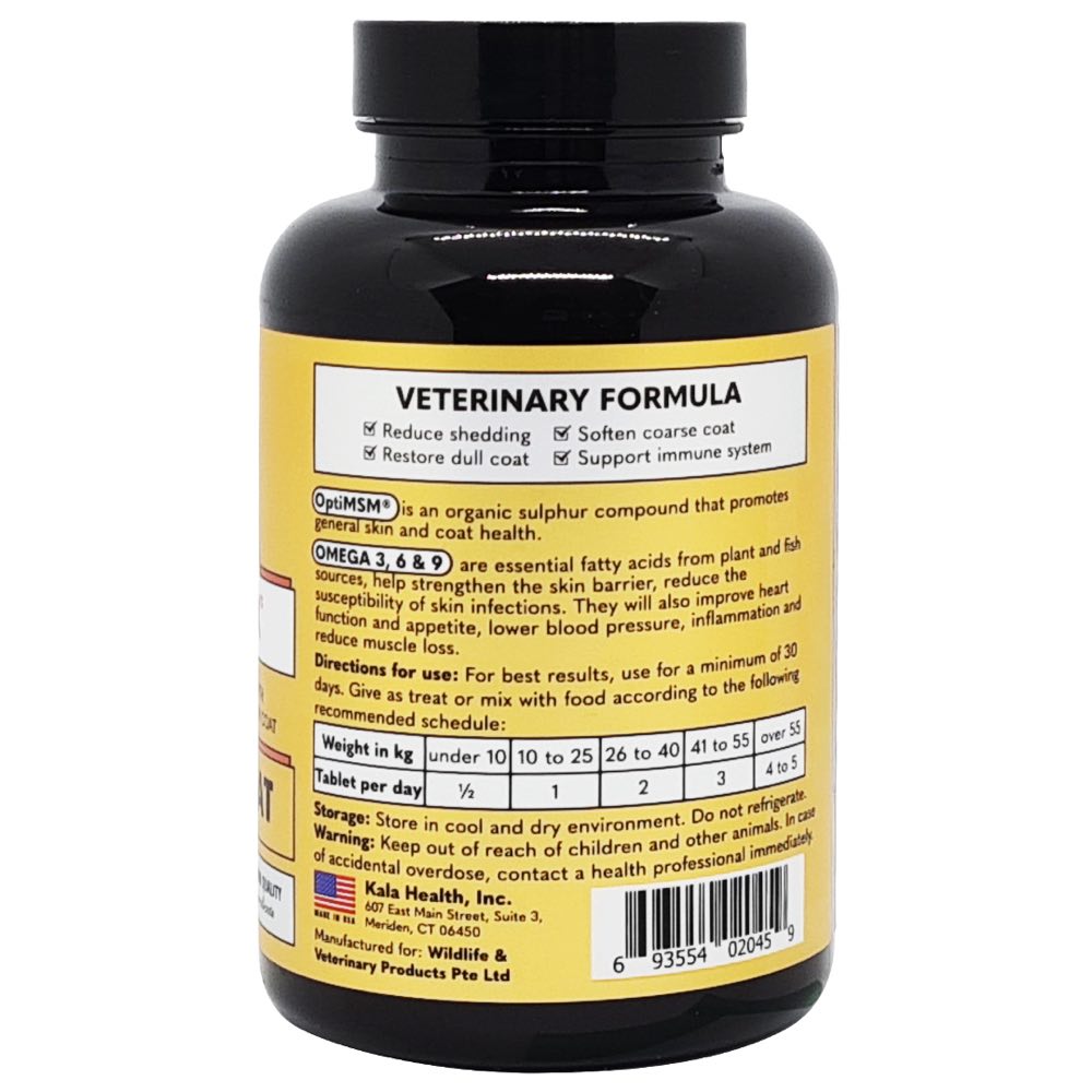 Kala Health Dermatrix For Dogs & Cats Healthy Skin & Shiny Coat Supplement