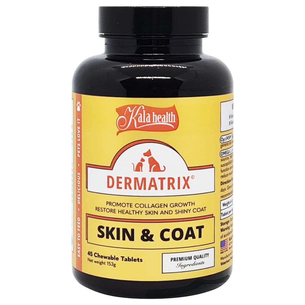 Kala Health Dermatrix For Dogs & Cats Healthy Skin & Shiny Coat - Kohepets