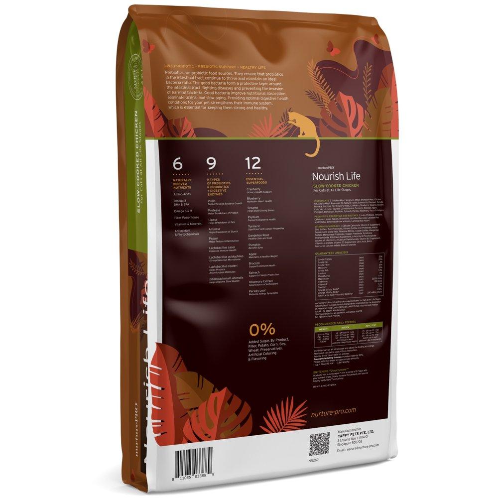 20% OFF: Nurture Pro Nourish Life Chicken Kitten & Adult Dry Cat Food