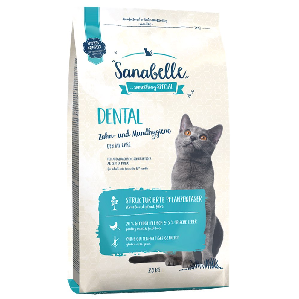'BUNDLE DEAL': Sanabelle Dental Dry Cat Food