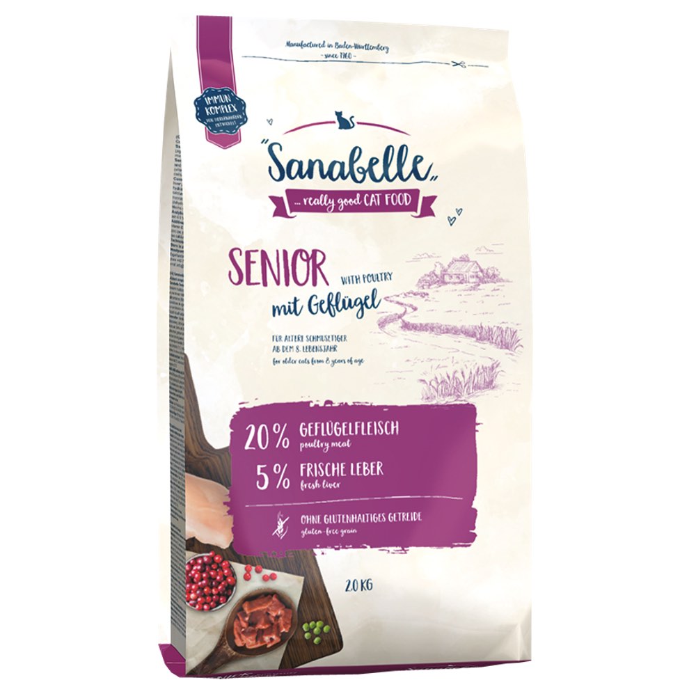 'BUNDLE DEAL': Sanabelle Senior Dry Cat Food